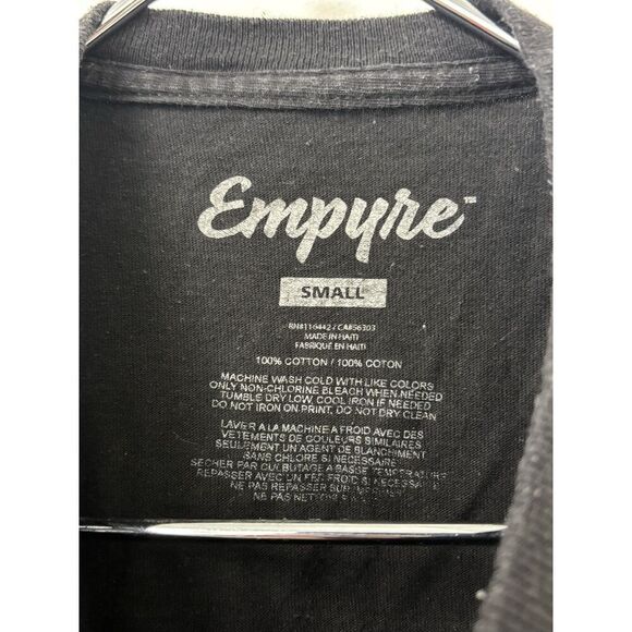 Womens Empyre Graphic T-shirt Psychic Readings Tarot Black Small - Picture 3 of 5